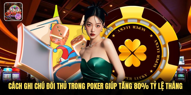 Cách Ghi Chú Đối Thủ Trong Poker Giúp Tăng 80% Tỷ Lệ Thắng
