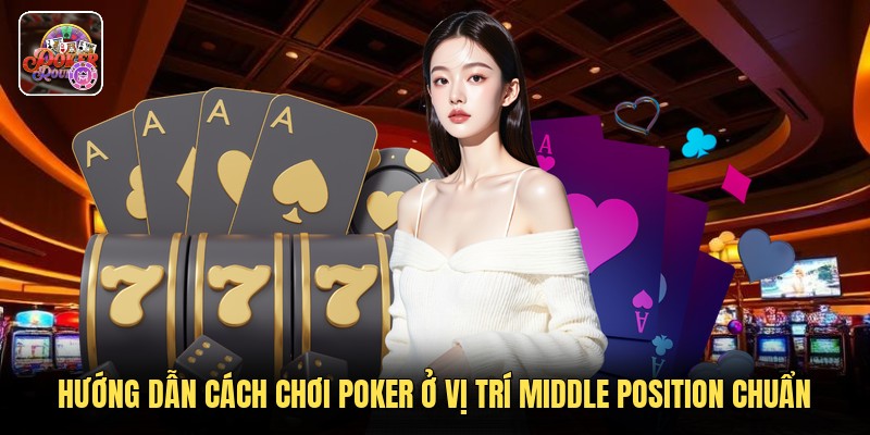 Hướng dẫn cách chơi poker ở vị trí middle position chuẩn