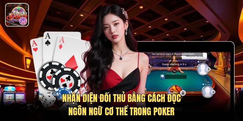 Nhận diện đối thủ bằng cách đọc ngôn ngữ cơ thể trong poker