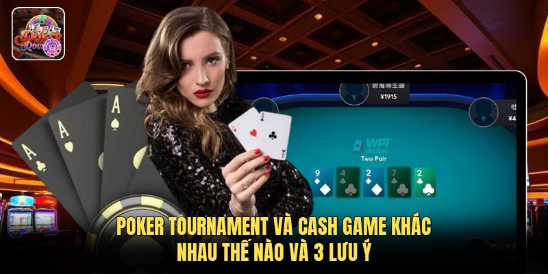 Poker Tournament Và Cash Game Khác Nhau Thế Nào Và 3 Lưu Ý
