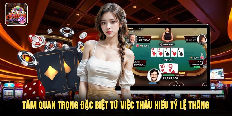 Tầm quan trọng đặc biệt từ việc thấu hiểu tỷ lệ thắng