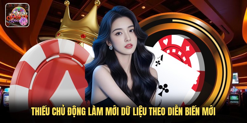 Thiếu chủ động làm mới dữ liệu theo diễn biến mới