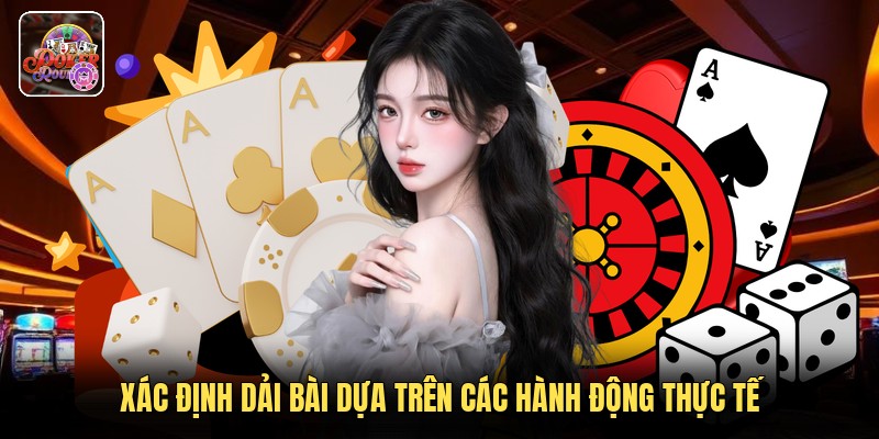 Xác định dải bài dựa trên các hành động thực tế