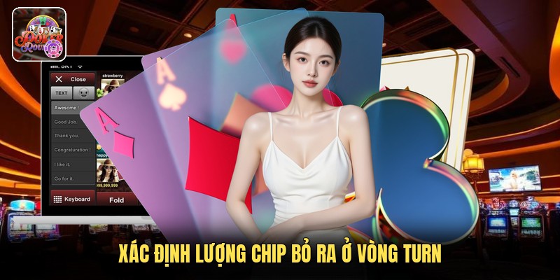 Xác định lượng chip bỏ ra ở vòng Turn